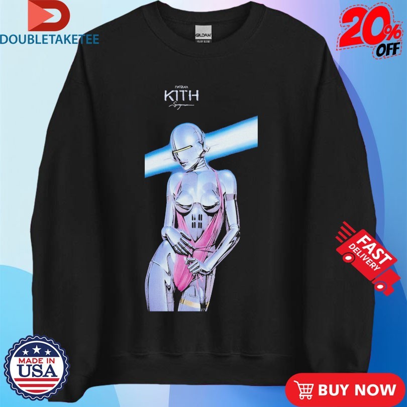 Official Kith For Nanzuka Gallery Sorayama Sexy Robot Shirts