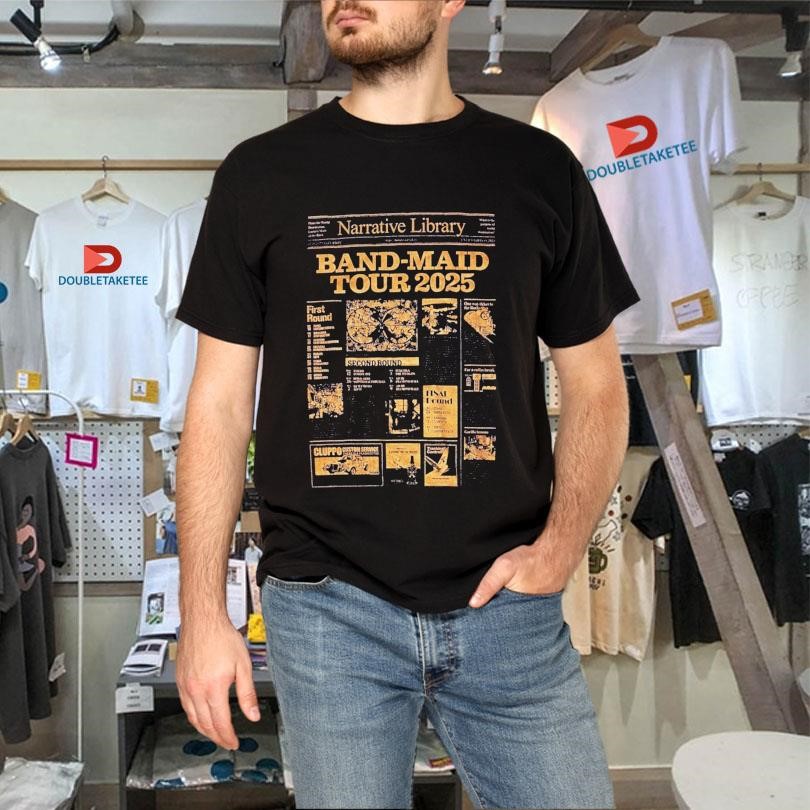 Official Band-Maid Tour 2025 Shirts, hoodie and long sleeve tee