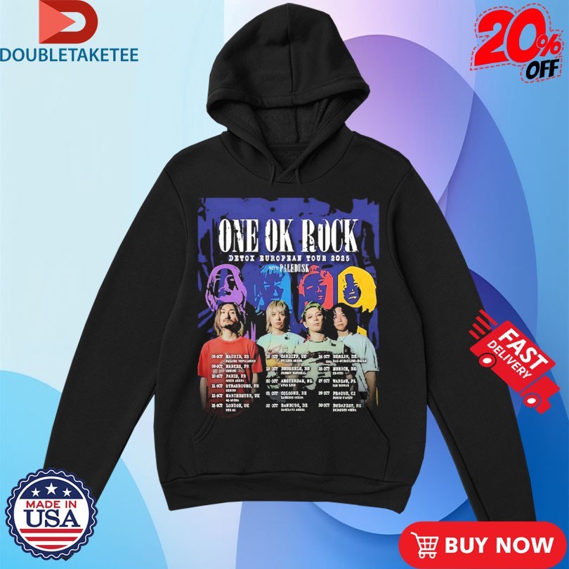 Official One Ok Rock Detox European Tour 2025 List October