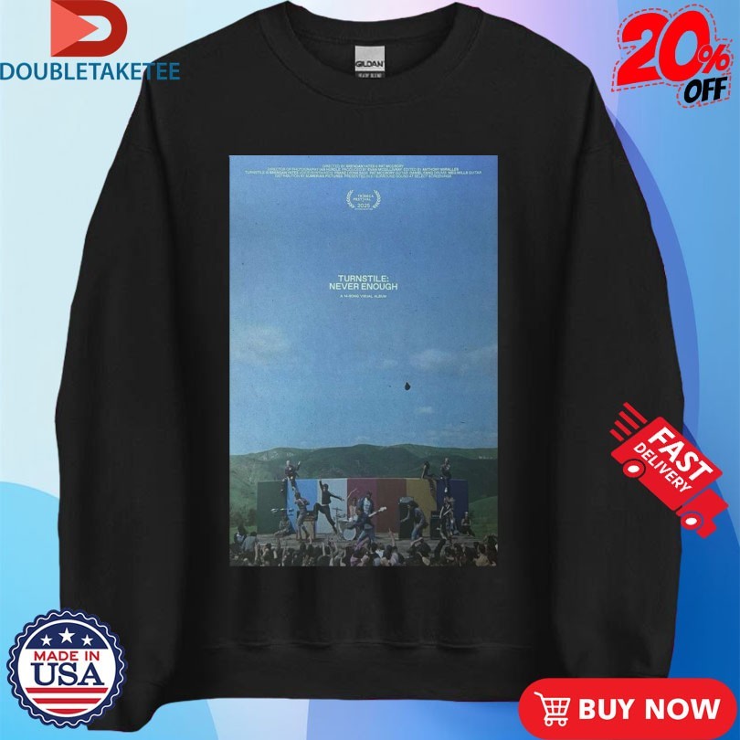 turnstile タンスタ　tシャツ　never enough ブラック　L TURNSTILE 