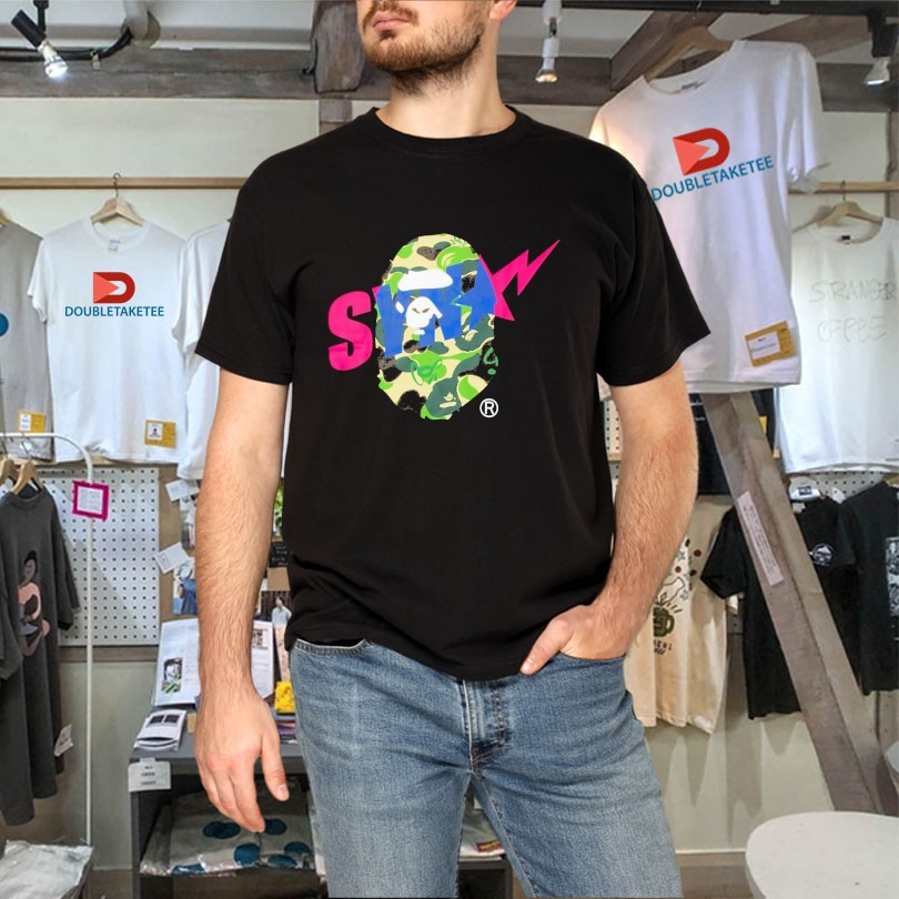 Official Spotify Unites Bape And Central Cee X Syna World Shirts