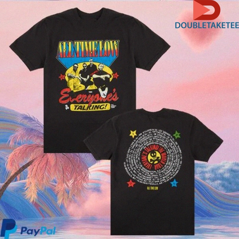 Official All Time Low Everyone's Talking! The World Tour 2025 2026